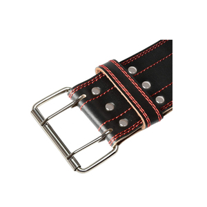 High Quality Heavy Duty PU Leather Gym <b>Belt</b> for Training Men Women's Workout Power Weight Lifting Fitness Equipment Accessories - Product Image 6