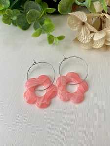 Pendientes de Resina Hechos a Mano Personalizados, Color Naranja, Forma Personalizada, Joyería de Moda, Técnica de Fundición, Artesanía de Resina, Tema de Ángel - Product Image 4