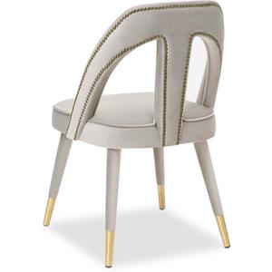 Silla de Comedor Moderna Tapizada con Patas de Metal para Restaurante, Hotel, Cafetería y Comedor - Product Image 4