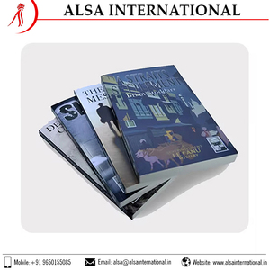 โรงงานพิมพ์หนังสือแบบสั่งทำจากอินเดีย สำหรับการพิมพ์หนังสือปกอ่อนแบบเย็บกี่ ราคาขายส่ง - Product Image 6