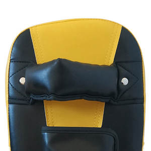 แผ่นรองฝึกคิกบ็อกซิ่งและมวยไทยหนังแท้คุณภาพสูงสั่งทำพิเศษ ดีไซน์ใหม่ที่ดีที่สุด แผ่นรองฝึกพรีเมียมสำหรับศิลปะการต่อสู้ - Product Image 5