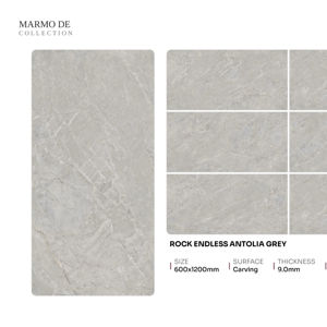 กระเบื้องพอร์ซเลนลายแกะสลักเนื้อละเอียด ขนาด 60x120 ซม. 600x1200 มม. 24x48 นิ้ว ผิวสัมผัสแบบใหม่ สำหรับงานตกแต่งระดับพรีเมียม - Product Image 1