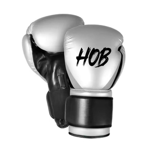 En Stock Guantes de Boxeo de 12oz para Hombre y Mujer, Cuero Sintético, para Kickboxing, Artes Marciales Mixtas, Muay Thai, Entrenamiento de MMA, Tamaños 10oz y 8oz - Product Image 1