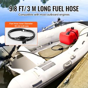 Serbatoio Carburante Marino da 12L (3.17 Galloni) per Motore Fuoribordo con Tubo da 3m e Indicatore per Yacht con Motore Entrobordo - Product Image 6