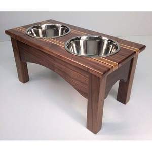 RR ENTERPRISES Handmade Wooden <b>Dog</b> <b>Bowl</b> India Origin for Pet Stores Promotional Pet Products Wholesale Available - Product Image 5