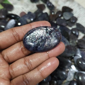 AAA+ Quality Natural <b>Fire</b> Iolite Sunstone Free Size Gemstone Handmade Iolite Healing Gemstone Top Quality Iolite Use Jewelry - Product Image 6