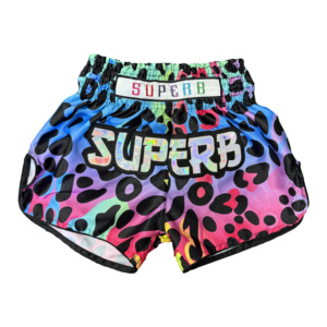 กางเกงมวยไทยย้อนยุคแบบยูนิเซ็กซ์ ทรงคลาสสิกแบบไทย ชุดออกกำลังกาย MMA ปักลายด้านหน้า ปรับแต่งได้ด้วยเทคนิค Sublimation สำหรับศิลปะการต่อสู้ - Product Image 2