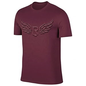 Men's Solid Color O-Neck Short Sleeve T-<b>Shirt</b> Regular Fit 100% Cotton Jersey Casual Wear - Product Image 2
