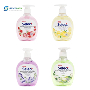 Savon liquide pour les mains hydratant Wholesale Select 510g, nettoyage doux, parfum frais, fabriqué au Vietnam, flacon pompe - Product Image 1