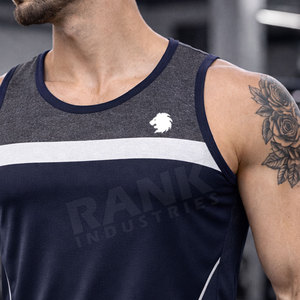 Camiseta sin mangas premium estilo tank top para hombre, chaleco de gimnasio, ropa de culturismo, logotipo personalizado, proveedor mayorista OEM, Pakistán - Product Image 5