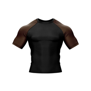 Camiseta de Manga Corta Sublimada con Protección UV Personalizada de Guerrero Antiguo para MMA Sin Kimono - Product Image 4