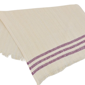 Monogramme blanc lin tissu serviette de Table brodé mouchoir tissu pour dîner Restaurant ourlet accessoire - Product Image 2