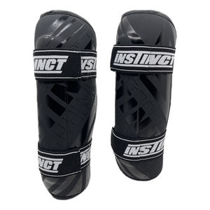 Protège-tibias professionnel de haute qualité en cuir PU pour Muay Thai et MMA, style Pro Xtreme, avec fermeture sécurisée - Product Image 1