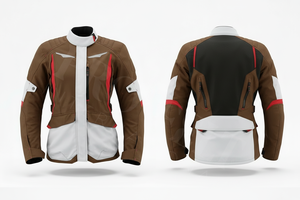 Veste de moto en textile sportif, imperméable, avec protection, respirante, pour course moto, touring, rembourrée CE, pour motard - Product Image 2