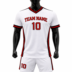 Maillot d'entraînement de football personnalisé, taille plus, pour écoles et équipes, tissu respirant à séchage rapide, broderie sublimée, antibactérien - Product Image 1