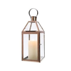 <b>Square</b> Shape Gold Finish Customized Design Metal <b>Candle</b> Holder Lantern Eco-Friendly Home Decoration Modern Nordic Style Handmade - Product Image 2