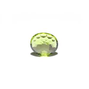 Premium 5.65 Carat Natural Peridot Loose Gemstone Faceted Square Cut for Fine Jewelry - Product Image 2