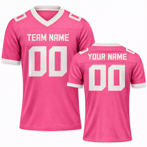 Camiseta Deportiva Personalizada TROPIC EDGE SPORTS de Fútbol Americano Unisex Negra con Cuello en V, Manga Corta, Absorbente de Humedad, Impresión Sublimada con Nombre del Equipo - Product Image 5