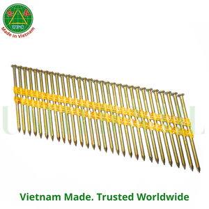 ตะปูเหล็กสำหรับโครงสร้างขนาด 21 องศา 3.0x76 มม. จำนวน 4000 ชิ้น แบบเกลียวพร้อมเคลือบสีเหลือง ผลิตภัณฑ์จากโรงงานชั้นนำของเวียดนาม - Product Image 3
