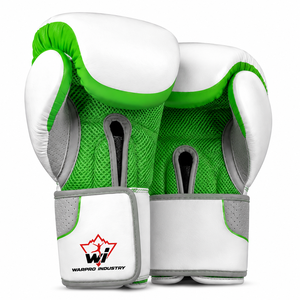 Guantes de Boxeo OEM de Cuero PU con Logotipo Personalizado, Guantes de Entrenamiento para Boxeo, Kickboxing, Fitness y Deportes, Equipo de Proveedor - Product Image 5