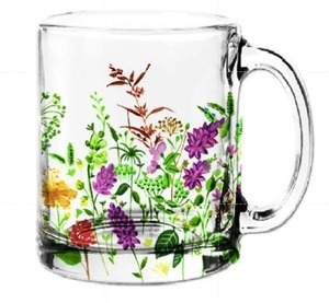 Mug en verre transparent, tasse à café en verre, tasse à thé en verre, tasse à café transparente, tasse à café personnalisée - Product Image 1