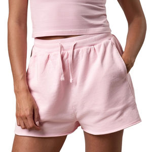 Shorts de course taille haute personnalisés pour femmes, légers, respirants, 100 % coton, coupe ajustée avec taille élastique et poches latérales - Product Image 4