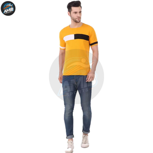 Camisetas de Alta Calidad para Hombre AMIB SPORTS, Cómodas, Nueva Llegada, Tejidas, Precio Bajo, Poliéster/Algodón - Product Image 5