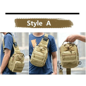 Tactical Hunting <b>Backpack</b> 15 Inches 77L Internal Frame <b>Nylon</b> Waterproof Zipper Closure Unisex Camouflage Outdoor Gear - Product Image 4
