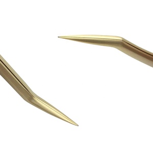 Kit de pinces à épiler professionnelles en acier inoxydable pour extensions de cils, pinces à sourcils pour volume, durables, réutilisables, logo personnalisé, modèle GS-506 - Product Image 3