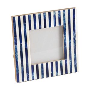 Cadre photo carré en bois avec incrustation osseuse, le plus vendu, pour accessoires de décoration - Product Image 1