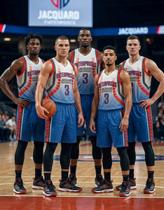 Uniformes de baloncesto de diseño personalizado, precio competitivo, buena calidad, secado rápido, 100% poliéster, en venta. - Product Image 3