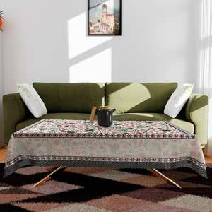 Home Decorative Premium Quality Cotton <b>Tablecloths</b> with Custom Embroidery for Elegant Venues - Product Image 2