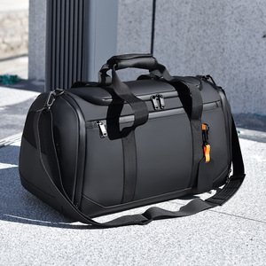 Custom Logo Men's Large Capacity Travel Duffel <b>Bag</b> Waterproof Shoes Compartment Student Weekend Exercise Gym 2026 - Product Image 6