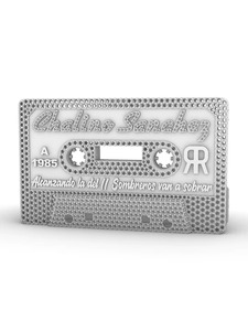 Chelino Sanchez Colgante de Moissanita Chapado en Oro Rosa de Plata 925, Estilo Cassette, Iced Out, Temática Hip Hop Rapper Bling para Hombre - Product Image 6