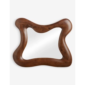 Espejo Moderno con Marco de Madera para Montar en la Pared, Diseño Artístico Decorativo - Product Image 2