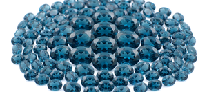 Atractiva piedra preciosa de topacio azul de Londres, forma ovalada, tamaño 7x5 mm, topacio azul suelto, corte facetado, piedra semipreciosa para joyería. - Product Image 5