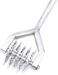 Juego de Instrumentos de Diagnóstico Neurológico de Alta Calidad, Pinwheel Sensorial Wattenberg de 5 Puntas, Acero Inoxidable, Material de Titanio - Product Image 3