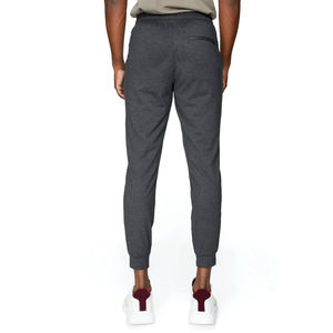 Wholesale Men's Casual Gym & Jogging Trousers Lightweight <b>Canvas</b> Fabric Drawstring Closure - Product Image 3