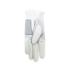Gant de golf blanc de qualité supérieure pour femme, conçu pour les droitiers, offrant une adhérence et un confort supérieurs pour des performances optimales. - Product Image 2