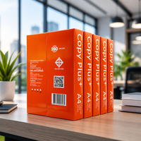 Papier copie blanc léger A4 80g 70g, solution de copie de qualité supérieure pour le bureau avec un poids de 80g
