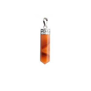 Collier pendentif crayon en cornaline religieuse unisexe pour anniversaire ou occasion spéciale - Product Image 1