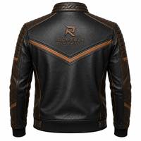 Veste en cuir véritable pour homme, chaude pour l'hiver, écologique, séchage rapide, respirante, qualité supérieure, logo personnalisé sur le devant, décontractée