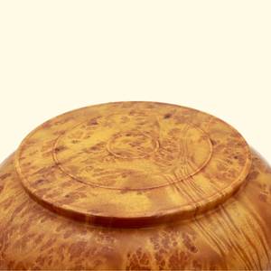 Wholesale Acacia Natural Health Reusable <b>Round</b> Shaped Large Wood Salad Bowl for Parties - Product Image 3