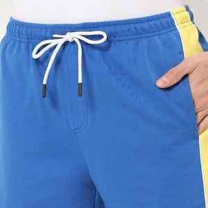 New Arrival Comfortable Breathable <b>Canvas</b> Solid <b>Colour</b> Plain Dyed Wholesale Men Summer Casual Shorts - Product Image 3