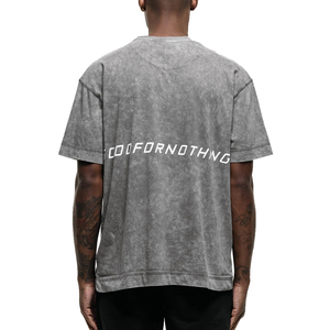 Camiseta de hombre con lavado ácido, estilo vintage, oversize, de algodón grueso, desgastada, streetwear, hombros caídos, moda de verano, proveedor OEM - Product Image 3