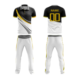 Tenues de cricket uniques, fabriquées en usine, de couleur unique, au meilleur style, vêtements de sport faciles à porter, ensemble de tenues de cricket par sublimation. - Product Image 1