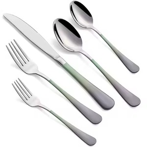 Superior Handmade Metal Spoon And Fork Set Cutlery Set Premium Stainless <b>Flatware</b> Collection For Hospitality Service - Product Image 4