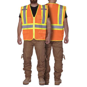 Chaleco de seguridad de malla de primera calidad con cinta reflectante para asistencia en carretera y seguridad al aire libre - Product Image 2