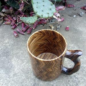 Artisan Wooden <b>Mug</b> Sustainable Wooden <b>Mug</b> Chemical Free Wooden <b>Mug</b> Heat Resistant Wooden <b>Mug</b> Polished By CRAFTSY HOME - Product Image 4