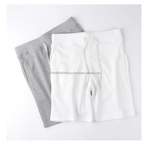 Pantalones cortos informales de lujo de verano para hombre, cómodos, sólidos, finos, cintura elástica, traje, pantalón, bolsillos transpirables, talla grande, ajuste, blanco y negro - Product Image 5